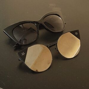 Sunglasses - Two Pairs - Killstar - Pentagram